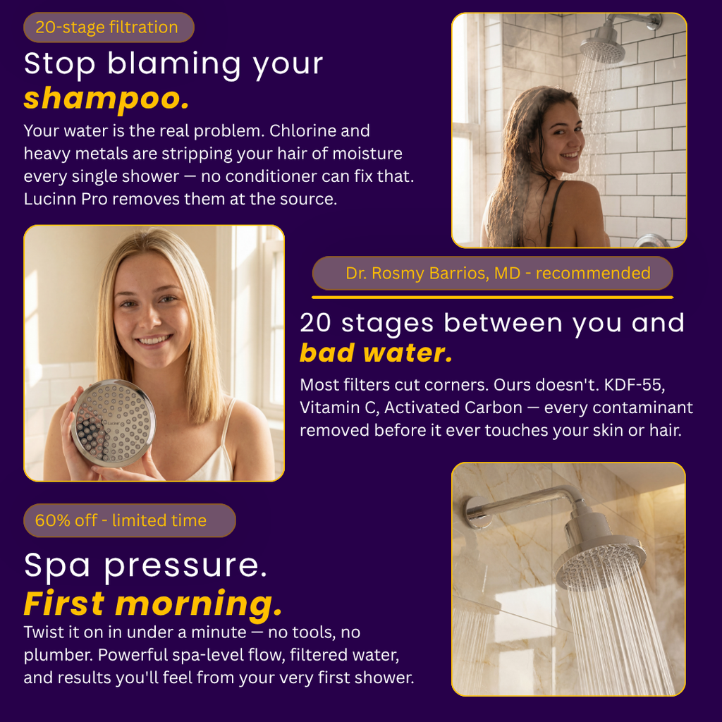 Lucinn Pro Filtered Showerhead