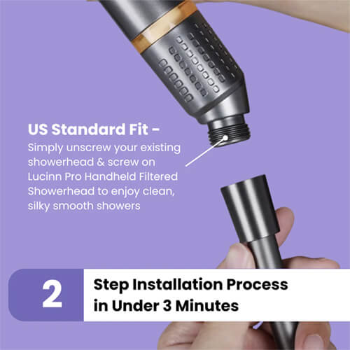 Lucinn Pro Handheld Filtered Showerhead (1)