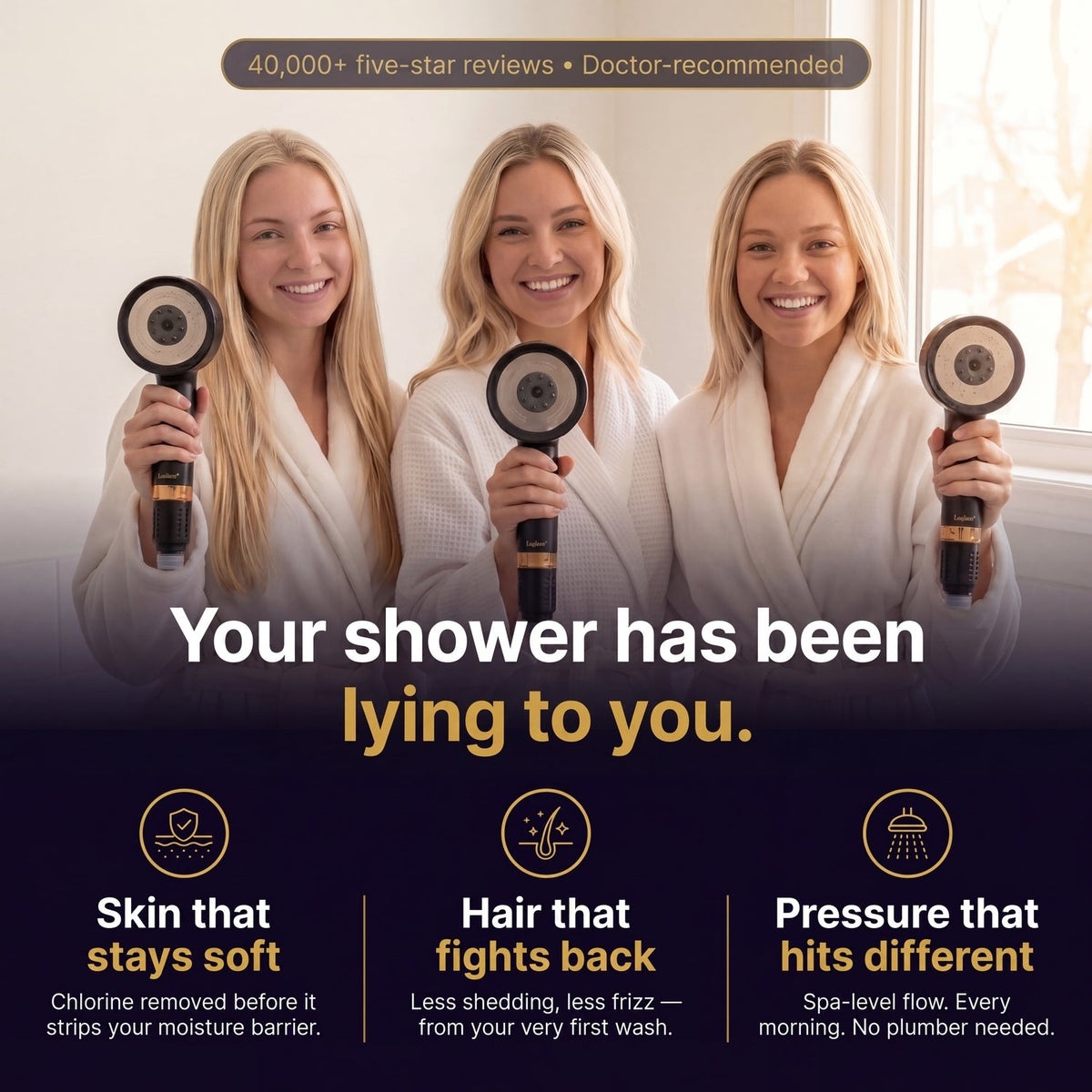 The Lucinn Pro Handheld Filtered Showerhead (2)