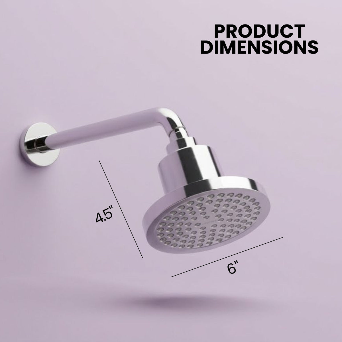 Lucinn Pro Rain Filtered Showerhead (Wall-Mounted-Hair)