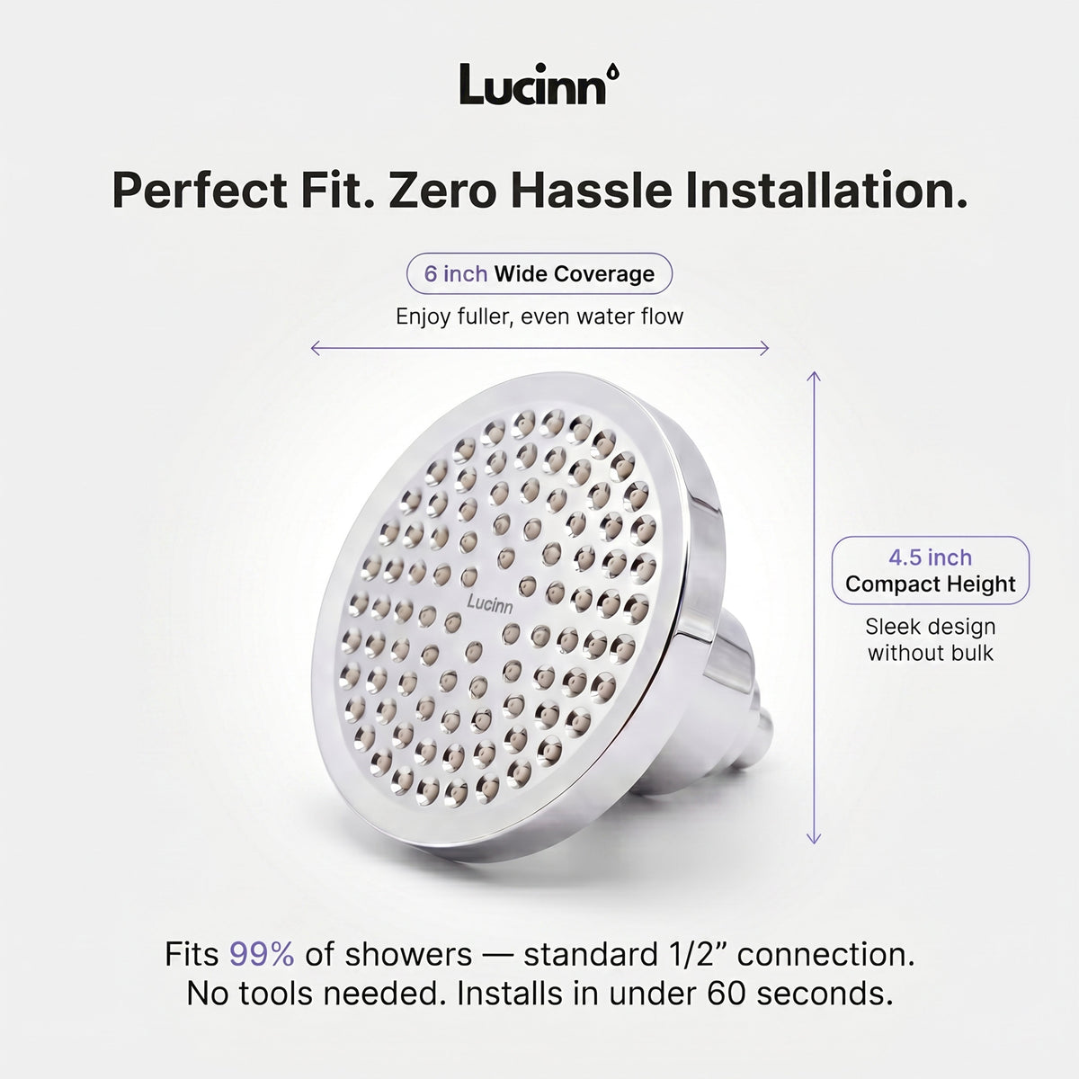 Lucinn Pro Filtered Showerhead